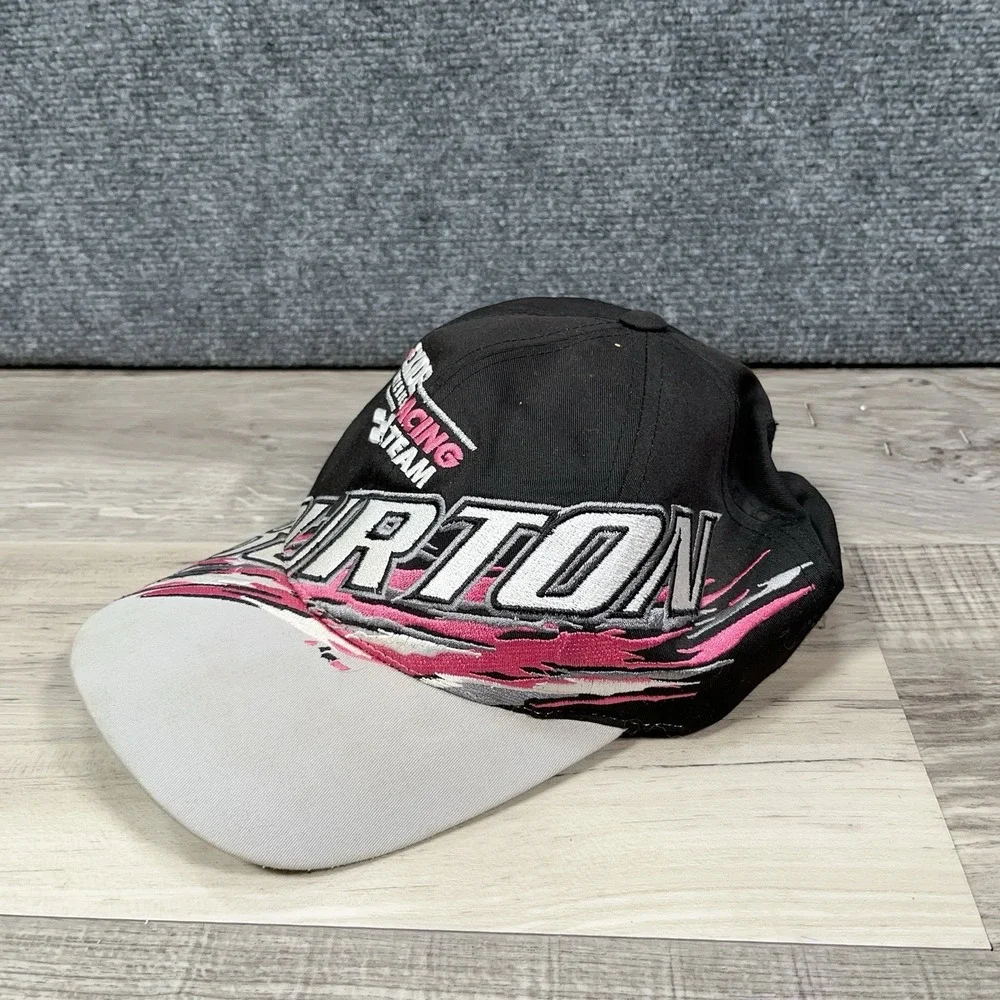 Jeff Burton #99‎ VTG NASCAR Exide Batteries Racing Team Snapback Hat Cap Roush